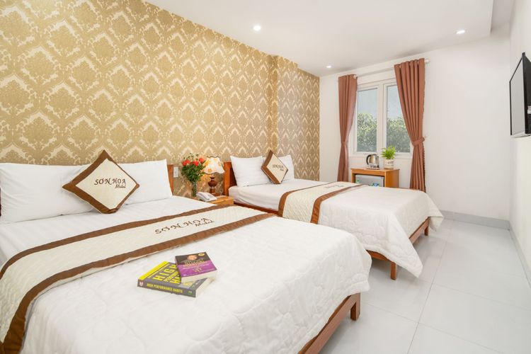 Phòng tại Sơn Hoa Motel